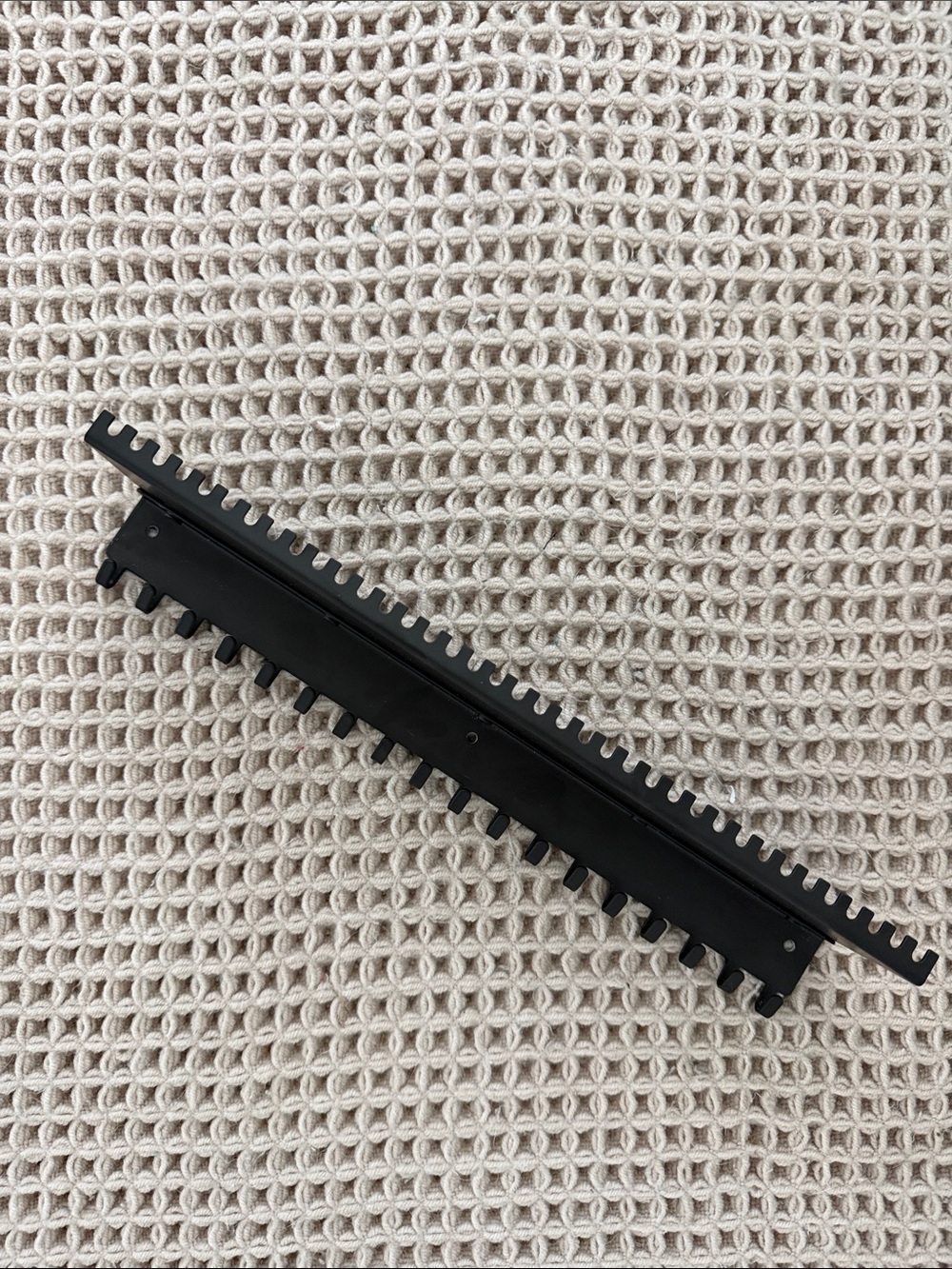 Necklace organizer with top storage